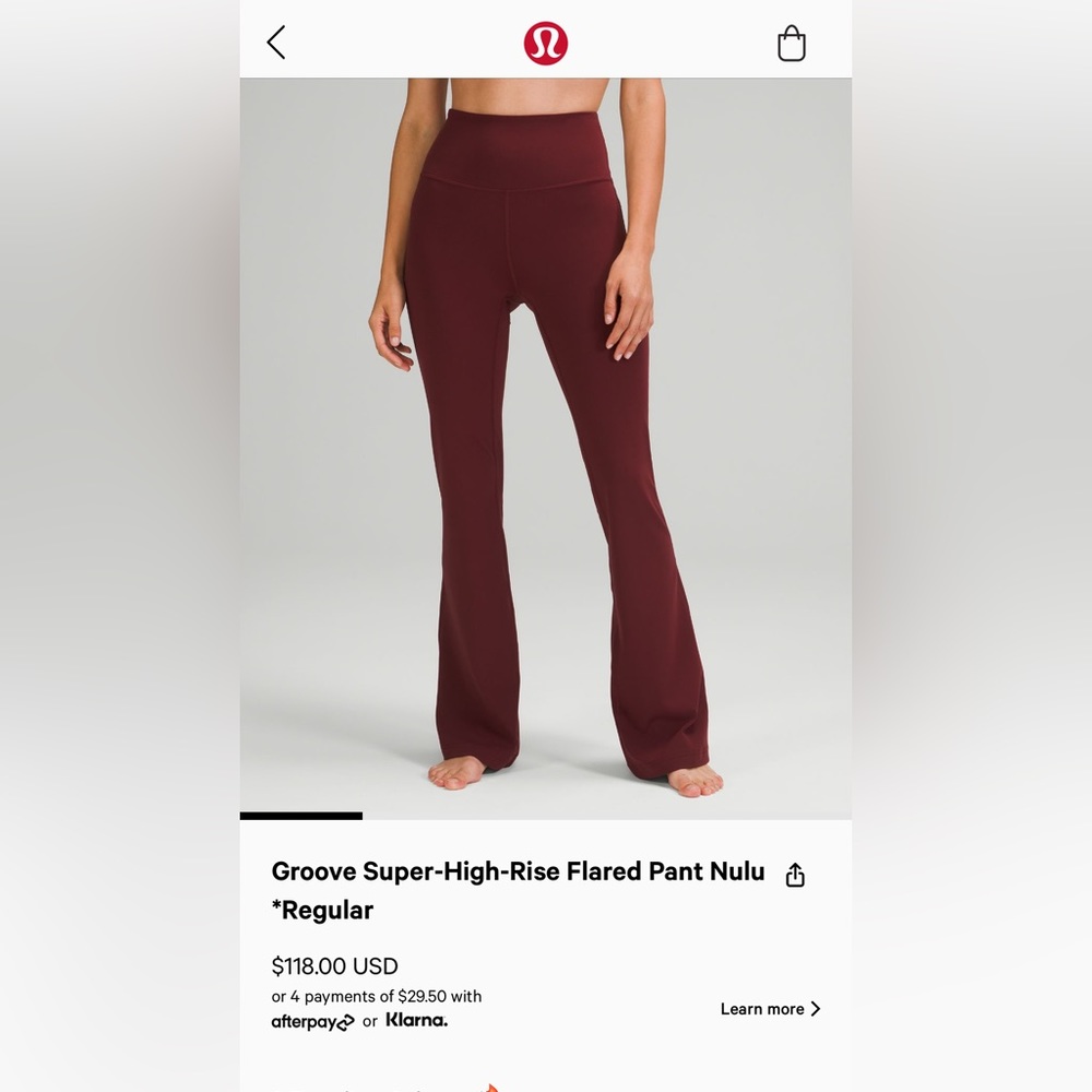 Groove Super-High-Rise Flared Pant Nulu